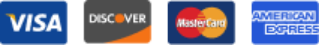 Accepted payment cards