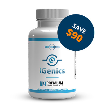 One bottle of iGenics