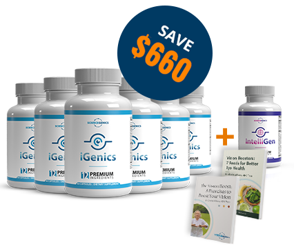 Six bottle iGenics package